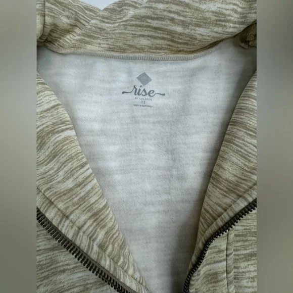 NEW Rise by Lularoe Persistent Half Zip Pull Over Fleece Sweatshirt Size 1X - Picture 13 of 15